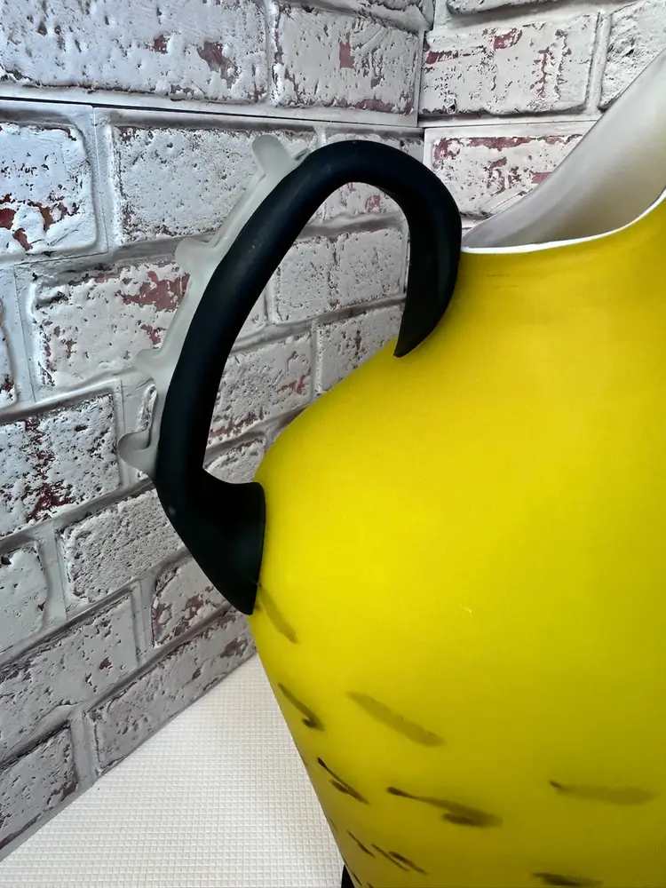 #01 13.5'' Art Glass Pitcher Design  by world renowned Russian Glassblower Essie Zareh