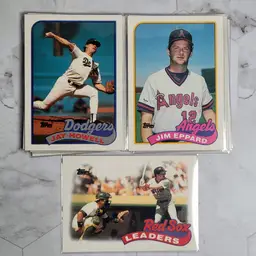 1989 Topps Baseball Lot of 13