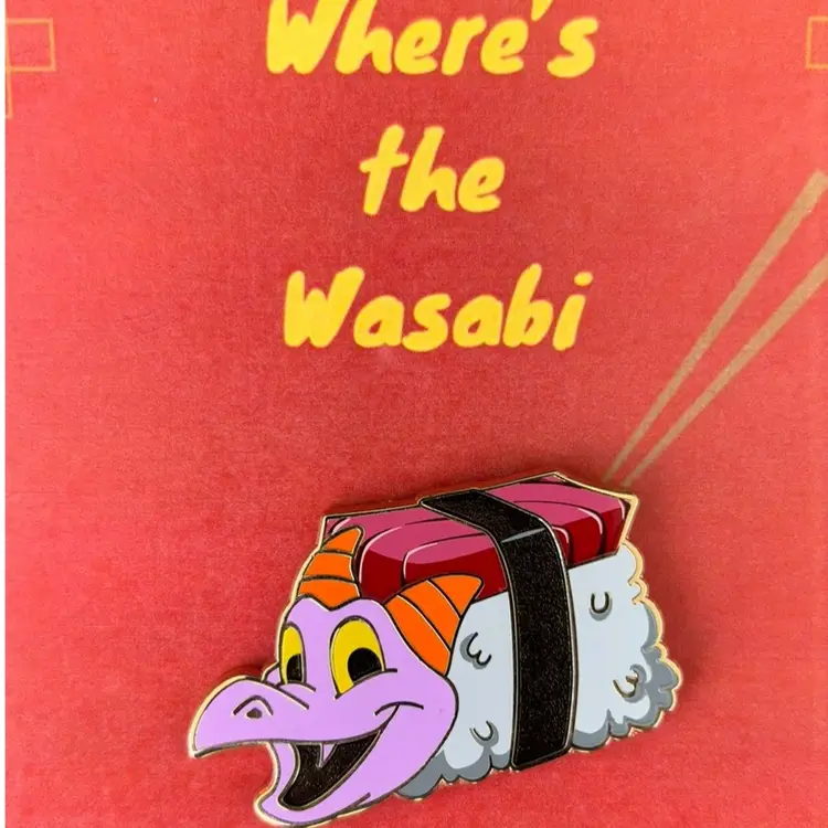 Where’s the Wasabi - Figment Fantasy Pin