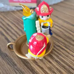 1999 Hallmark Flame-Fighting Friends Ornament - Cute Mice!