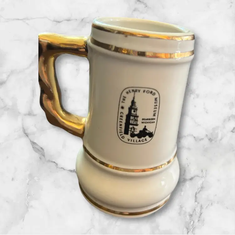Small Tanker-style Mug (Stein) From The Henry Ford Museum-Fiat 1899