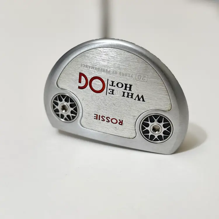 Odyssey White Hot OG Rossie Putter Double Bend Face Balanced Mallet