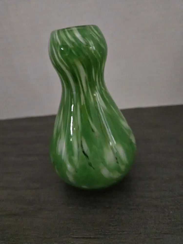Encased Glass Bud Vase