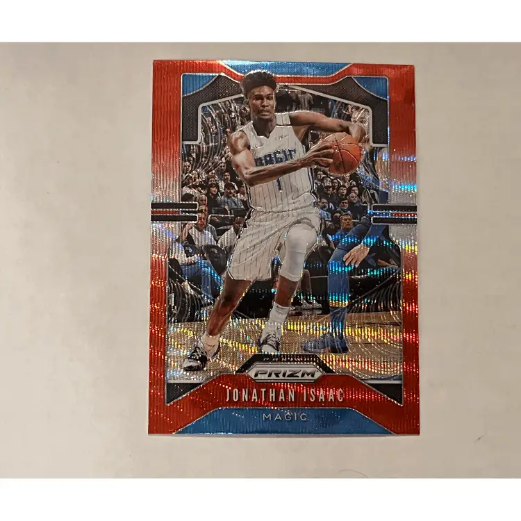 2019-20 PANINI PRIZM JONATHAN ISAAC #194 RUBY WAVE