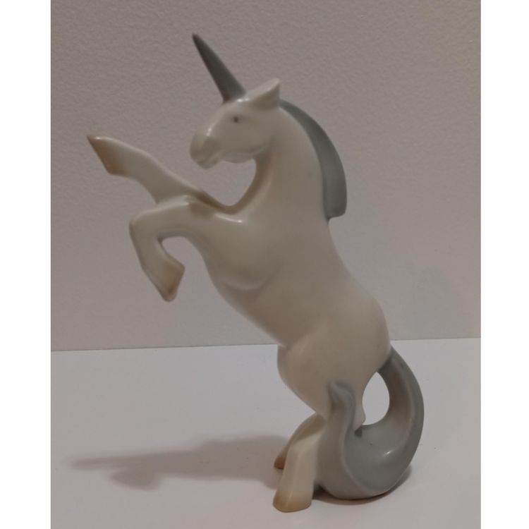 Vintage Porcelain Mystical Unicorn