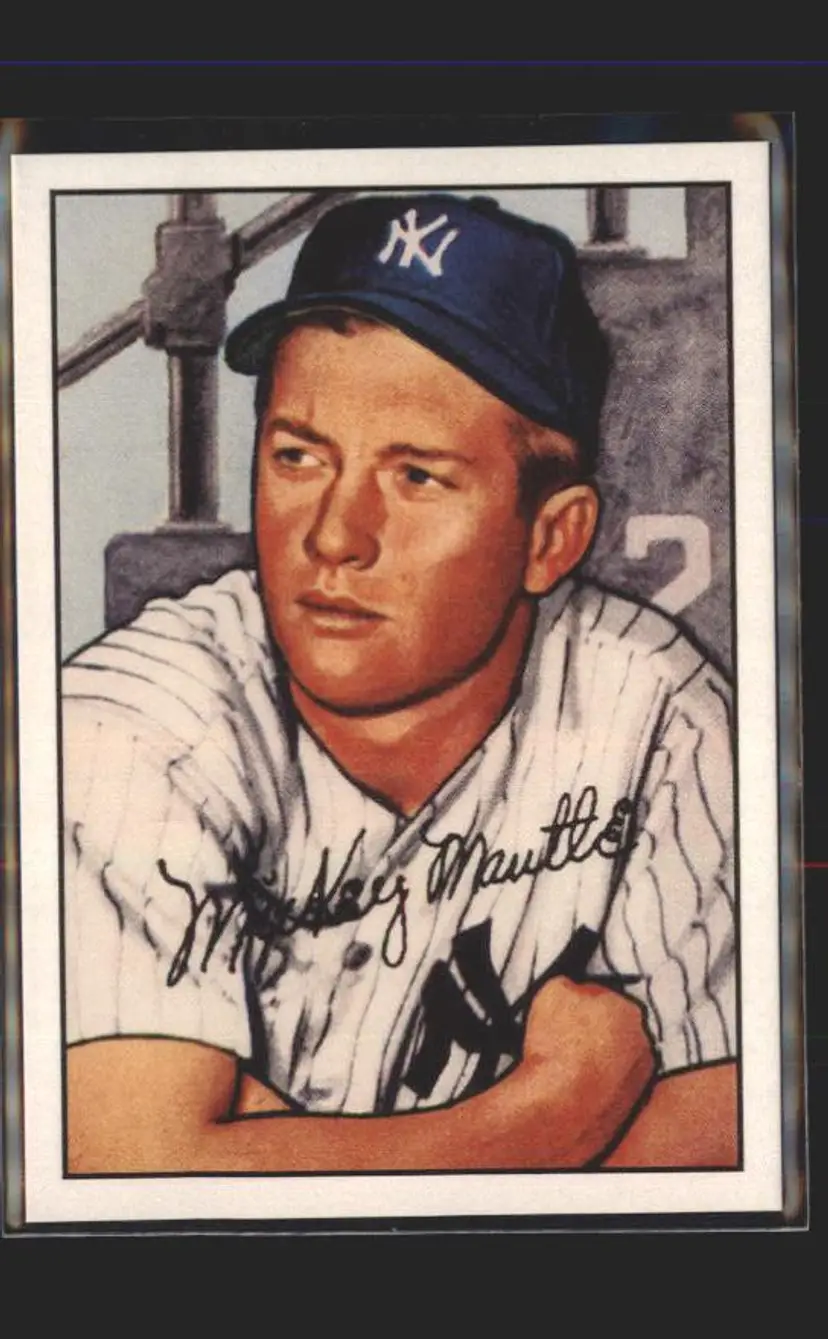 2021 Topps x Mickey Mantle #4 Mickey Mantle - (137) - New York Yankees