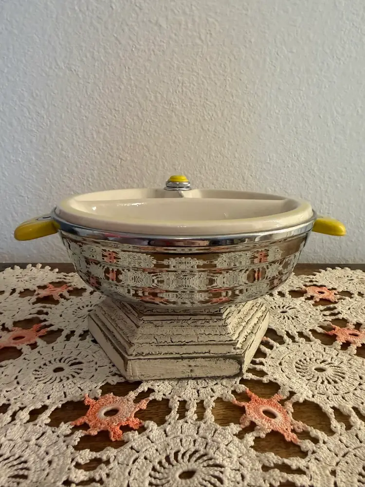 Vintage Children’s Warming Dish