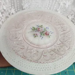 Mayfair Pink Depression Plate