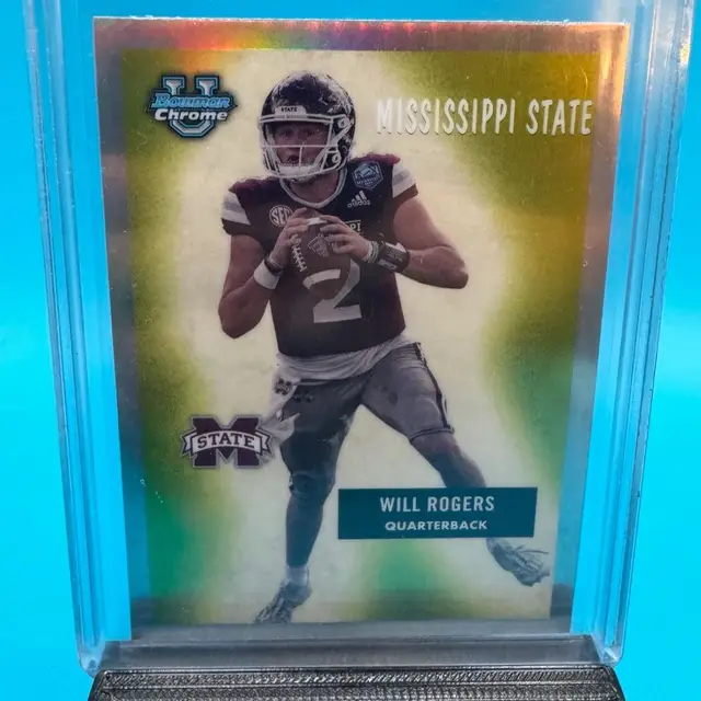 Will Rogers Bowman Chrome U 1955 Mississippi State Bulldogs