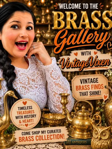 Brass Gallery With VintageVixen! 