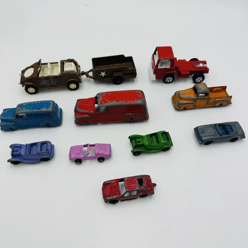 Tootsie Toys Diecast Metal Car Toys 1970’ Lot Chicago USA Mini & Medium Vintage 