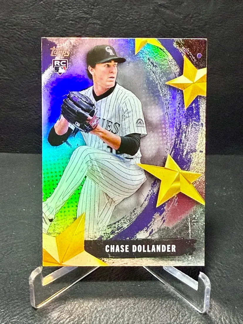 Chase Dollander 2025 Topps Update #SMLB-68 Stars Of MLB Rookie RC Colorado Rockies