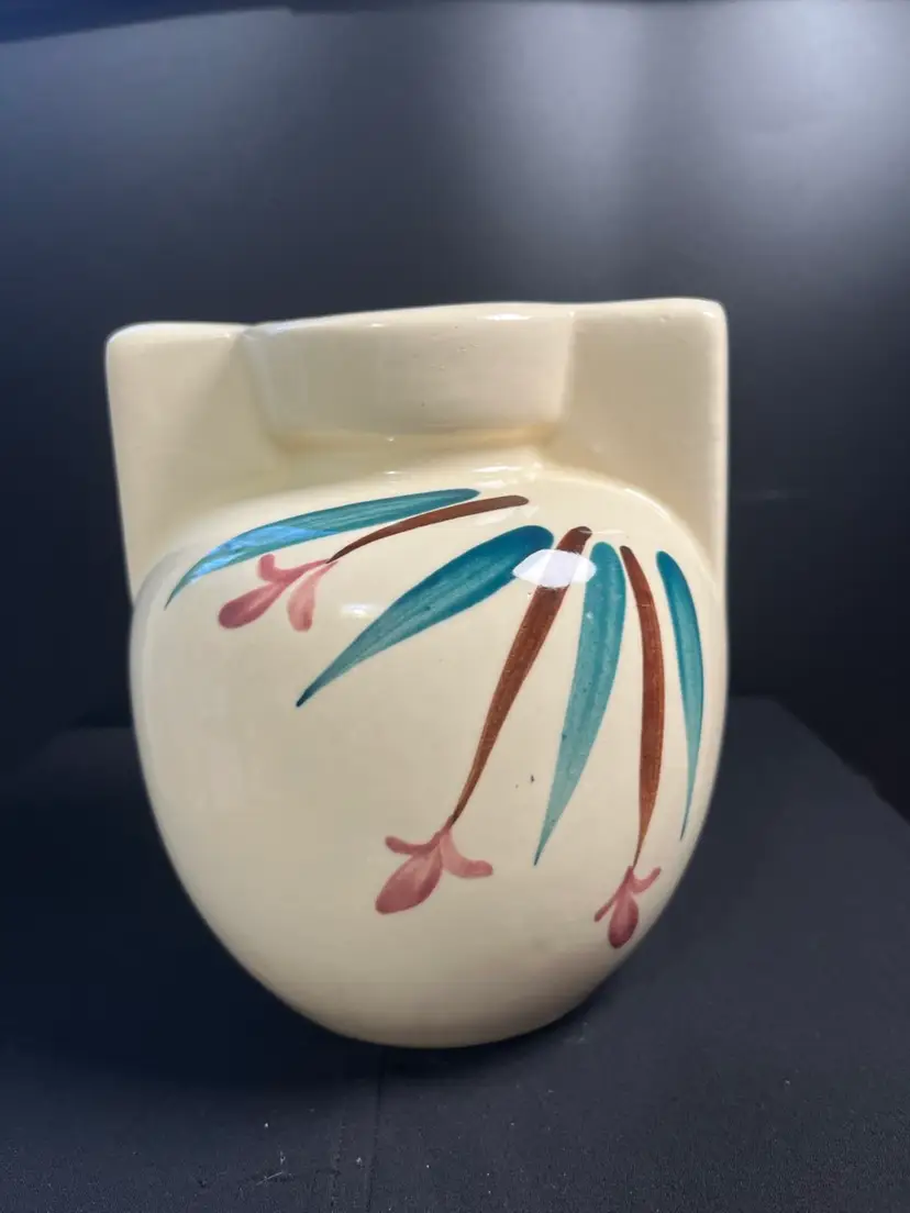 Vintage-Purinton Pottery was Produced Between 1930s - 1950s. Shooting Star Pattern w/ Winged Handles-Lot 39