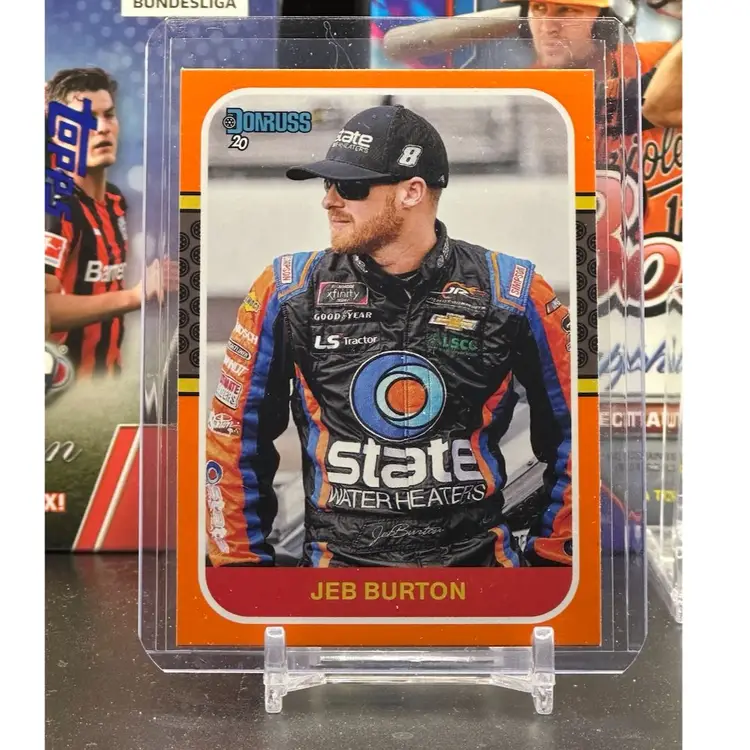 2020 Panini Jeb Burton Orange Parallel