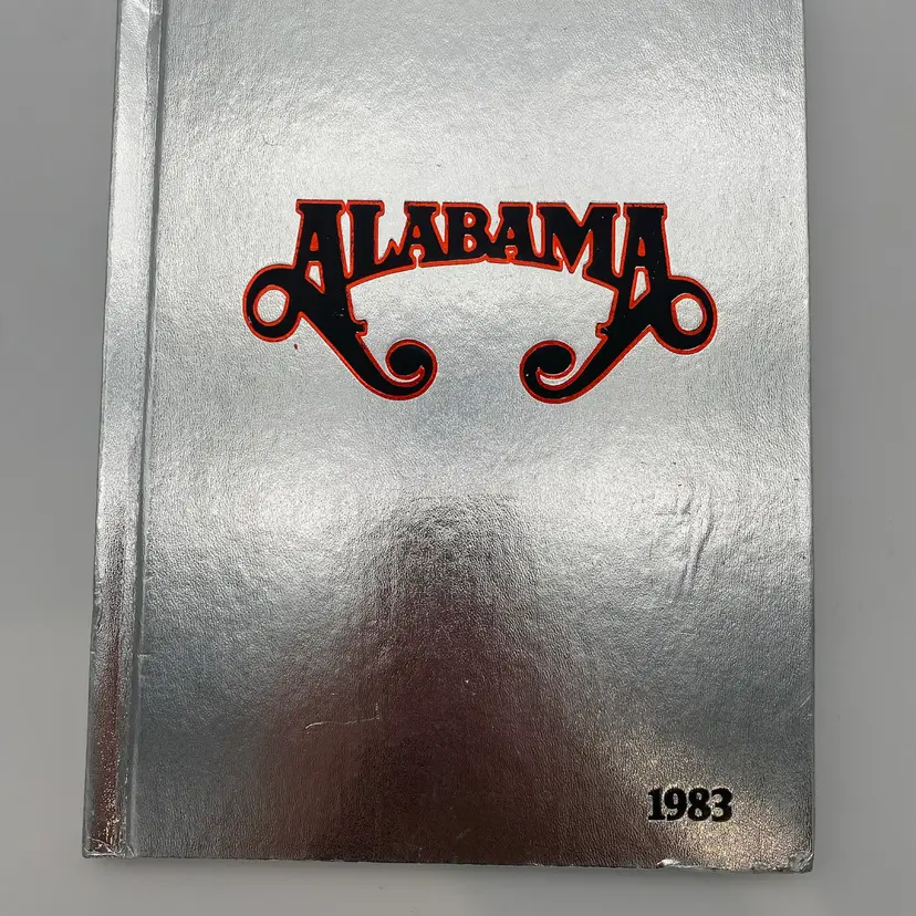 Alabama Band 1983 Hardcover Yearbook - Concert & Tour Photobook