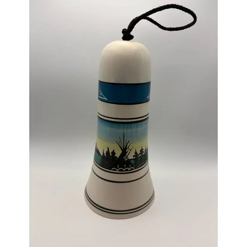 Native American Blue Wind Chime Bell
