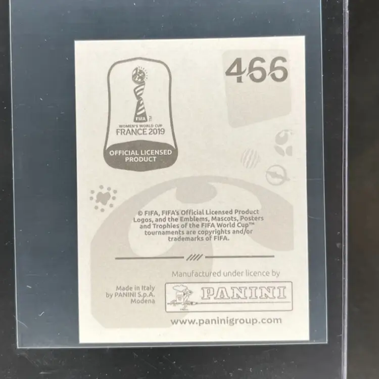 Magdalena Eriksson 2019 Panini Women’s World Cup Sticker Sweden Soccer Card