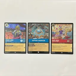 Disney Lorcana Shimmering Skies Cold Foil Lot #18