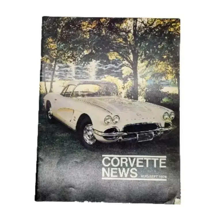 Corvette News 1976 August Sept Remodeling 1962 Magazine Brochure