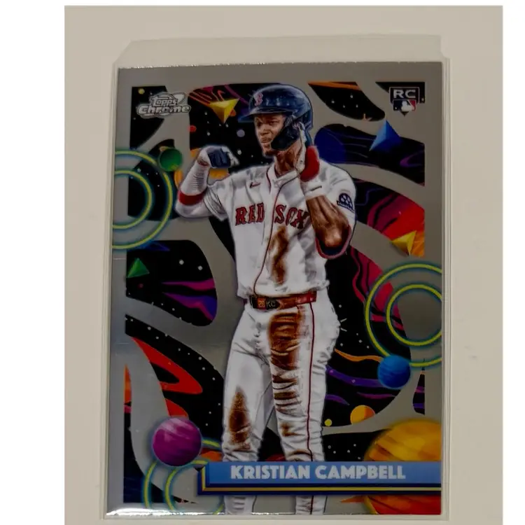 Kristian Campbell RC Cosmic Chrome Boston Red Sox