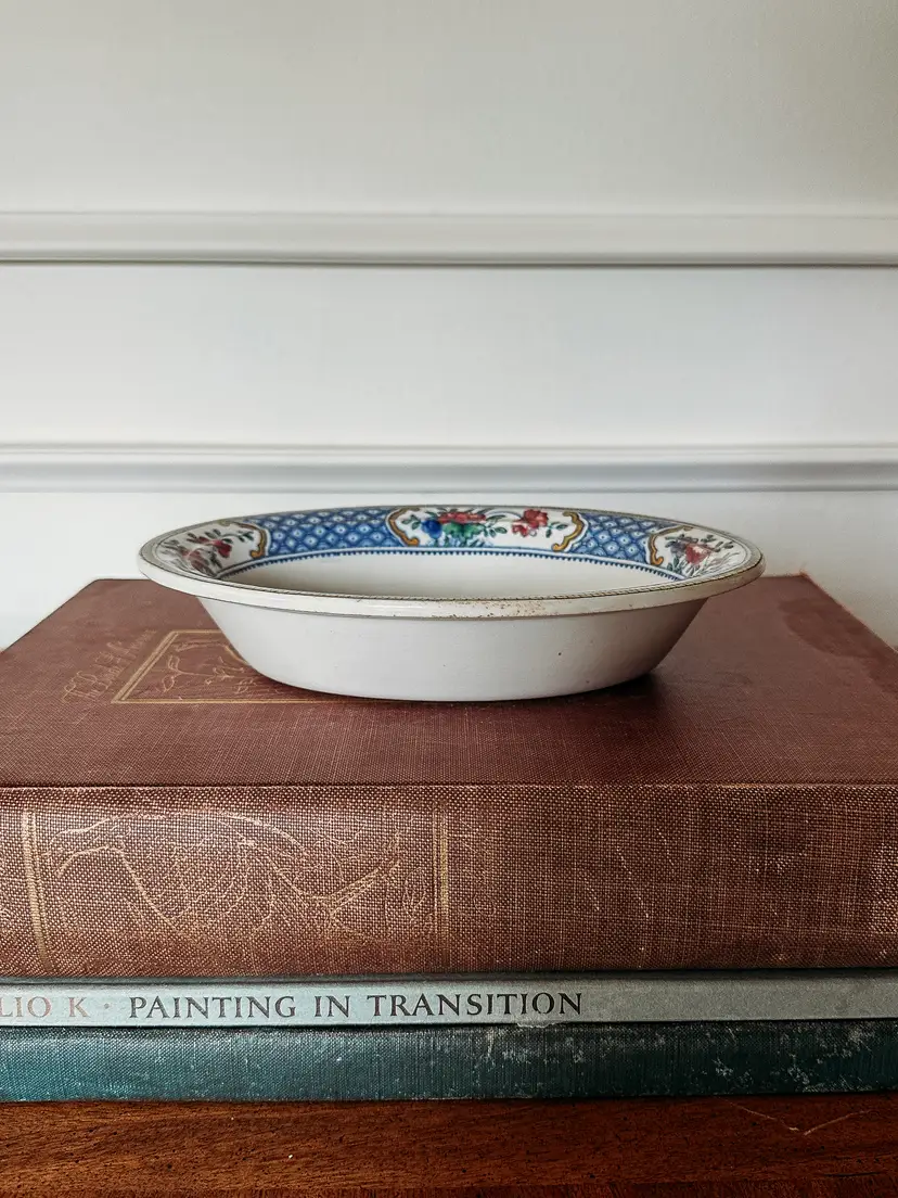 Antique Booths Silicon China "Chester" Classic English Oval Bowl