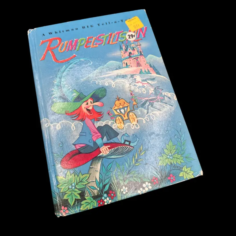 “Rumpelstiltskin” Hardcover Children’s Book By Eleanor Thompson Whitman Publishing 1965