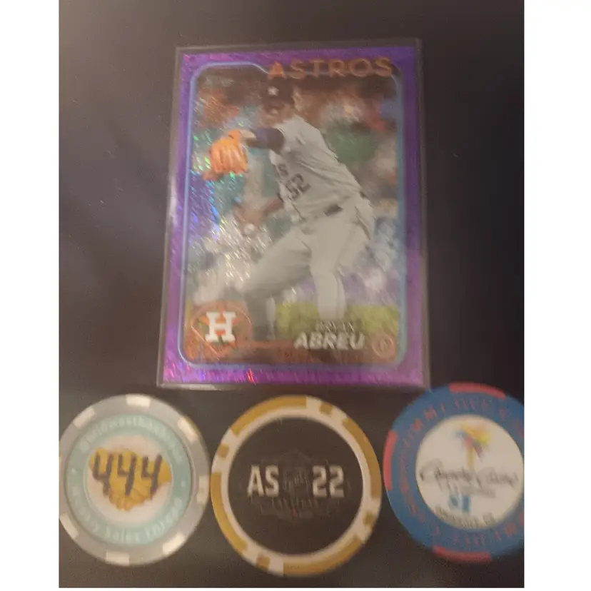2024 Topps Bryan Abreu purple foil /799 - Houston Astros