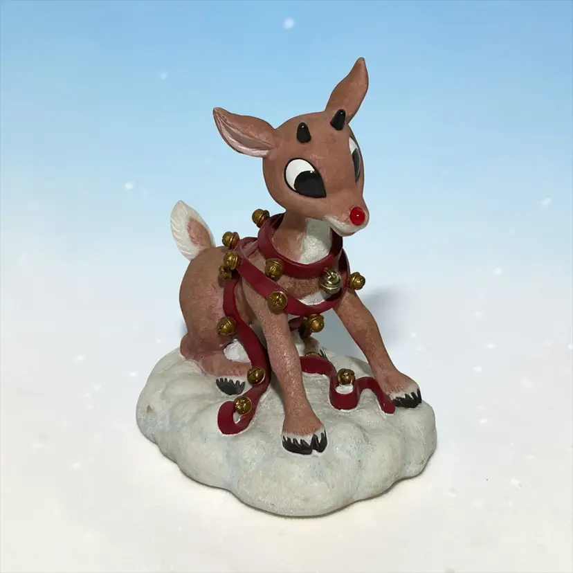 Enesco Rudolph & The Island Of Misfit Toys 104550 Light Up Nose Vintage 2002