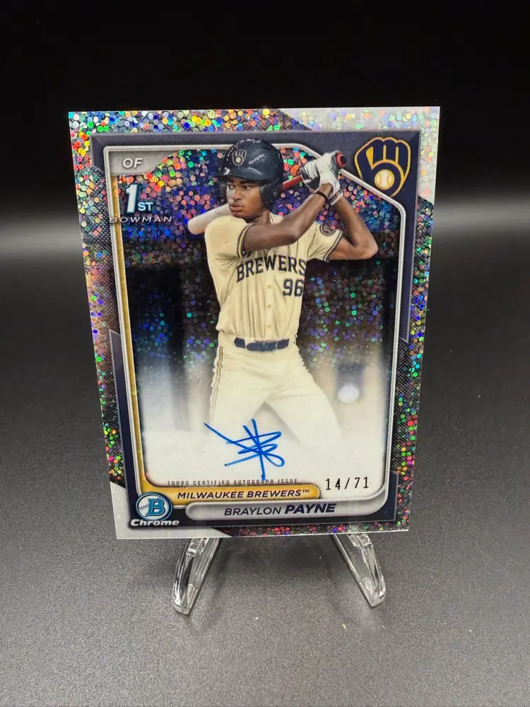 Braylon Payne 1st Bowman Chrome Auto /71