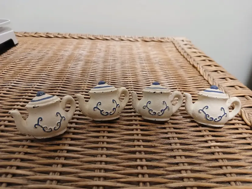 Charming Miniature Teapot Drawer Pulls