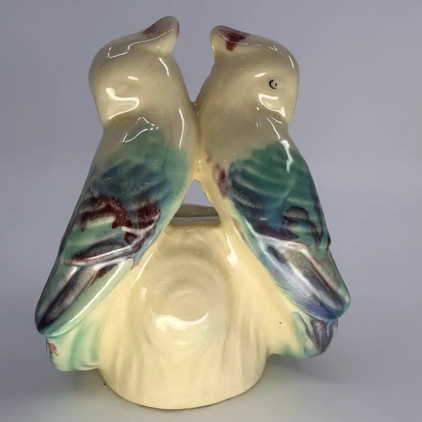 Vintage Royal Copely Cockatoo Planter