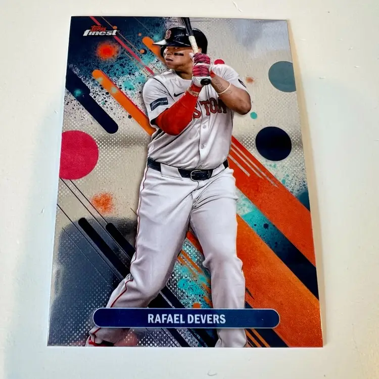 Rafael Devers Topps Finest Boston Red Sox