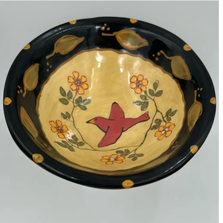 Fired Up Red Bird In  Pasta/Soup Bowl MMO