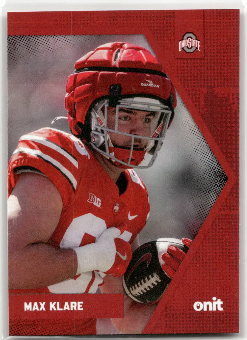 2023 Onit Max Klare Football Card - Ohio State