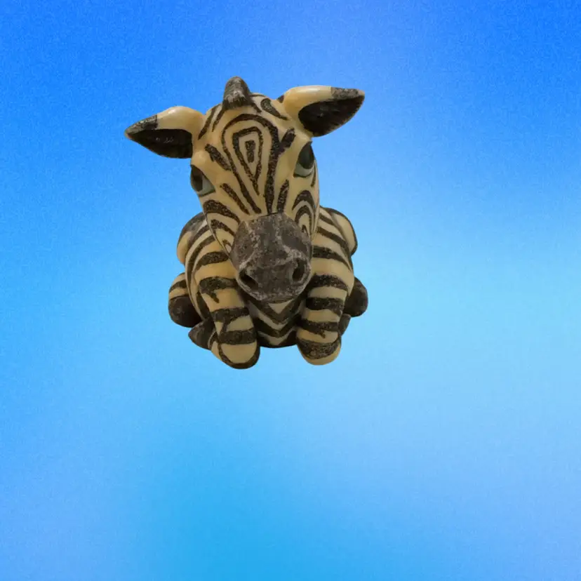 Harmony Kingdom Pot Belly’s Striper Zebra 2001