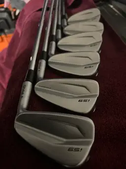 Ping I59 Forged iron set 5-pw With kBS Tour flight 120 stiff