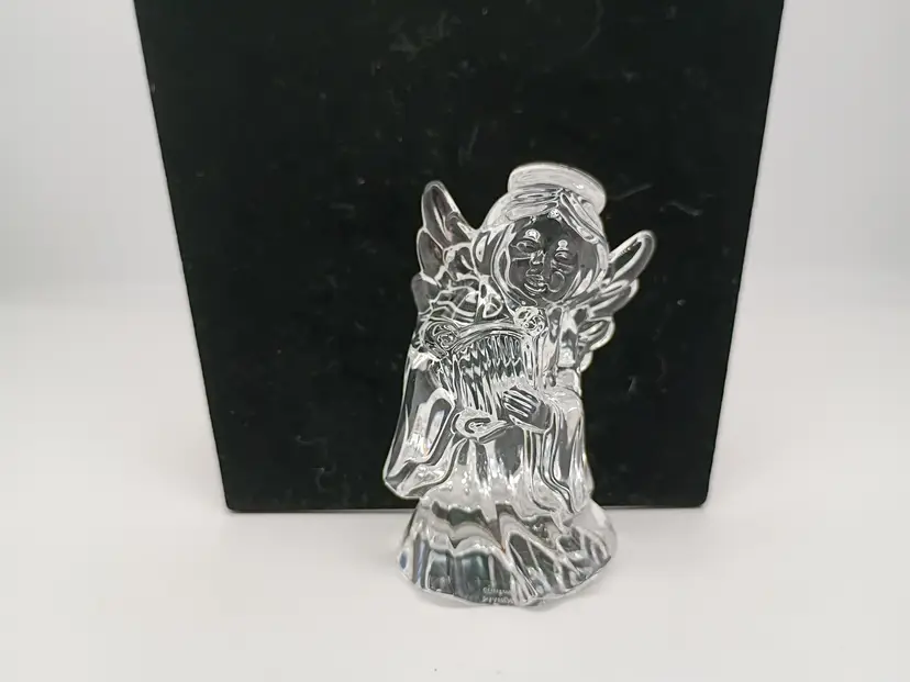 WATERFORD Marquis NATIVITY, Angel with Harp FIGURINE 2.5"