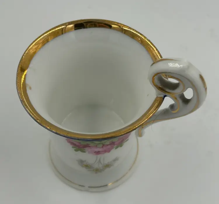 Demitasse Cup Gold Accents