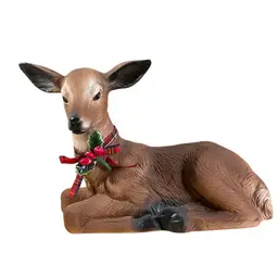 Vintage 1989 Aldon Taiwan Ceramic Deer Doe 6.5”