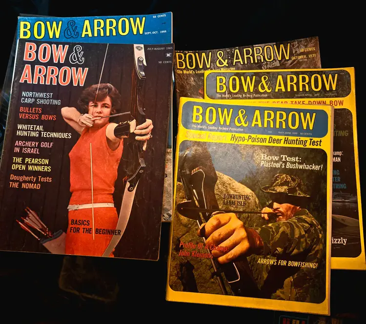 Vintage Bow & Arrow Magazines (4)