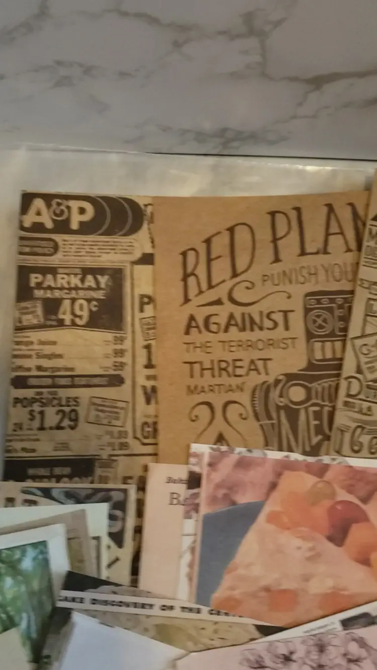 Ephemera Cutouts DIY Projects with a Vintage Look