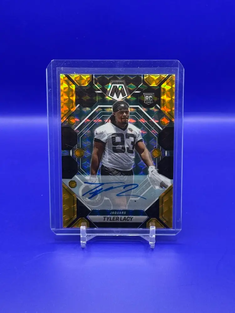 Tyler Lacy Mosaic Black Gold Auto /8