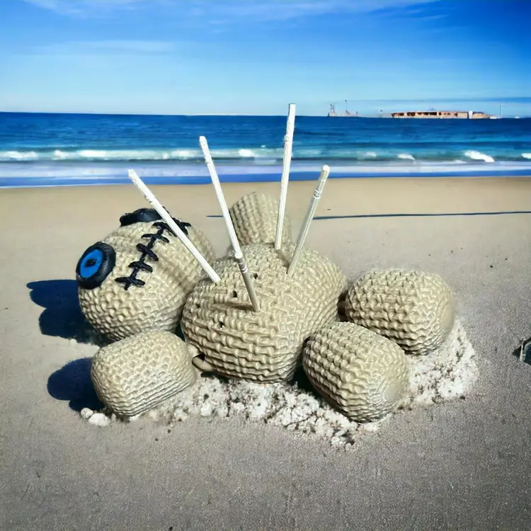 3D Printed Articulating Voodoo Doll