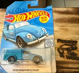 Hot Wheels 2019 '49 Volkswagen Beetle Pickup from the Volkswagen mainline series