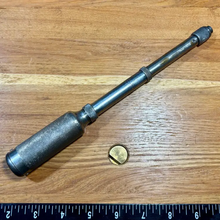 Stanley Yankee No. 41 Push Drill with Bits North Brothers Manufacturing Company