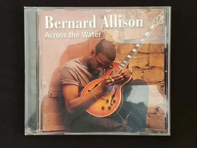 Bernard Allison ACROSS THE WATER Signed & Personalized CD Dated 2001 READ DESC.