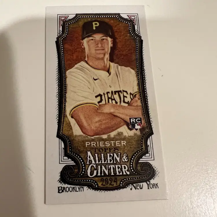Quinn Priester RC A&G Mini Pittsburgh Pirates