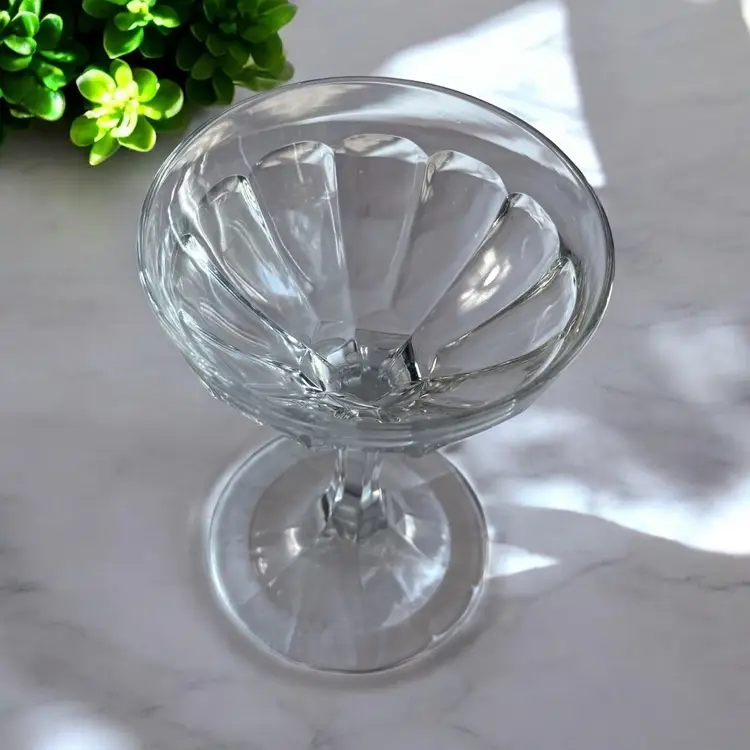 Vintage Heisey Short Champagne / Sherbert Glass