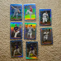 2020 Bowman Heritage Blue Refractor /99 Pick Your Card