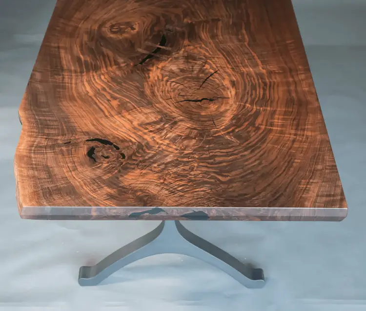 Blacktail Studio Live Edge Slab Dining Table